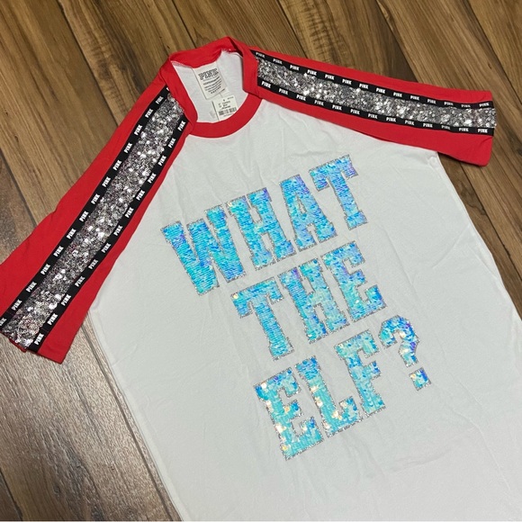 PINK VS BLING TEE AND JOGGERS OUTFIT SET - Picture 5 of 7